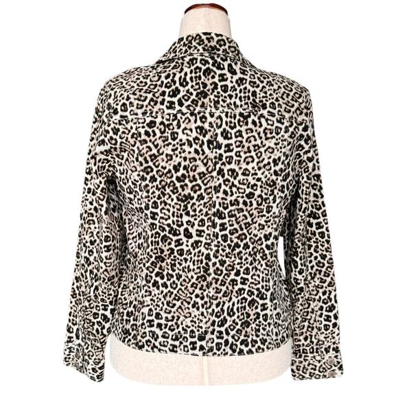 Charter Club Leopard Print Jacket, Women's Size L - Picture 3 of 7